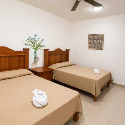 Basic Room, 2 Double Beds (Pet Friendly) Hotel Quinta de La Rosa Promo Code