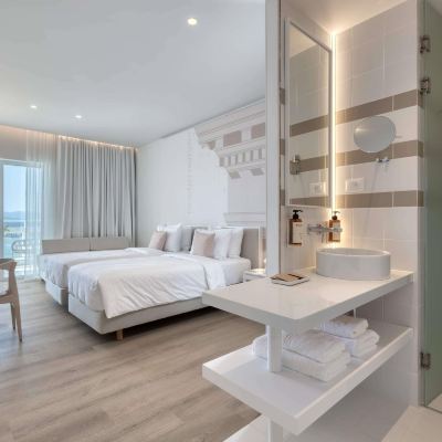 Superior Twin Room with Balcony and Sea Views- 2 Single Beds and Single Sofa Astir Promo Code