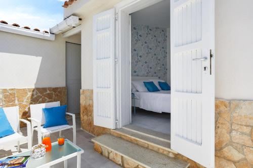 带露台的双人房