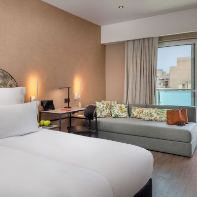 都市城景三人房（帶陽台） 庫比奇布朗成員酒店優惠