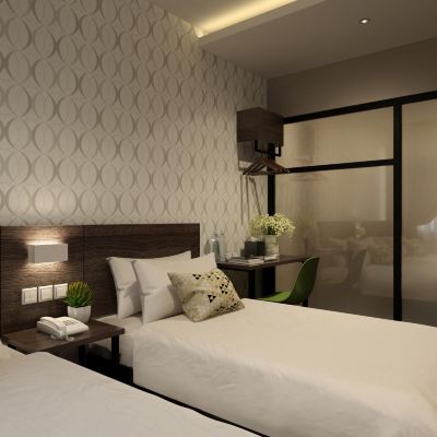 Twin Room With Window The Square Hotel Promo Code
