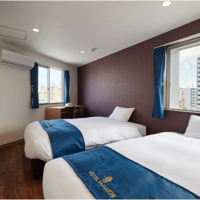 雙床房帶浴室 エナジックホテル山市 Enagic HOTEL YAMAICHI優惠
