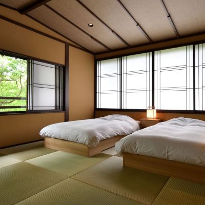 Japanese-Western Room, Garden View, Non-Smoking (Genpei) 那須高原の宿 山水閣 クーポン