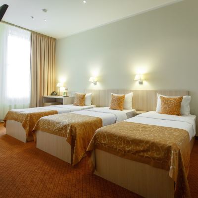 Standard Room With 3 Single Beds SkyPoint Hotel Sheremetyevo Airport Moscow Promo Code