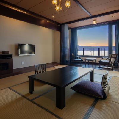 和風モダンレイクビューシティビュー客室 12(畳)(禁煙) 上諏訪温泉 しんゆ クーポン