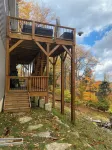 Free EV Charging, Loft, Views, Hot Tub, Pets, Private, 2 Beds, Firepit & Golfing