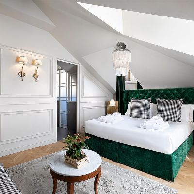 Suite-1 Queen Bed, Non-Smoking, Executive Room, Higher Floor, Balcony, View, Sofa, Full Breakfast Matilde Boutique Hotel Promo Code