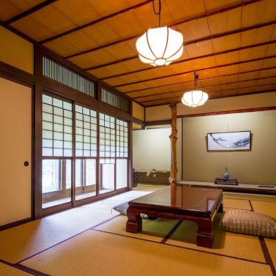 伝統的な日本式の部屋-プライベートヴィラ（狩安/暗山）、禁煙