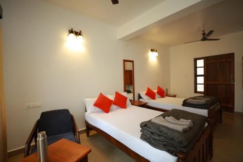 带加床的双人房