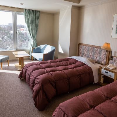 洋室または和洋室タイプ[デラックス][デラックス][和洋室][禁煙] 草津温泉ホテルヴィレッジ クーポン