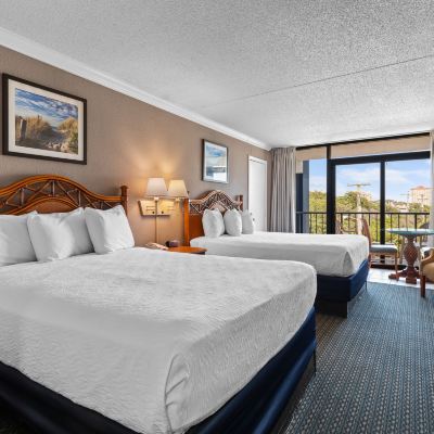 Standard Room, 2 Queen Beds, Non Smoking (Side View) Grande Shores Ocean Resort Promo Code
