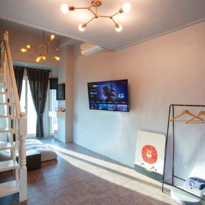 Room 401 / Duplex / Whirlpool / Beam / Netflix 로망펜션 가평 쿠폰