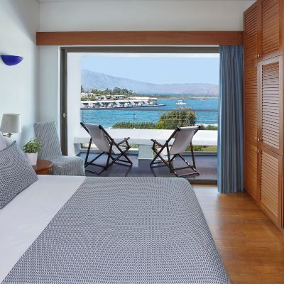 Deluxe Hotel or Bungalow Suite Sea View (One Bedroom&Sitting Room Separate or in Open Plan Style) Elounda Beach Hotel Promo Code