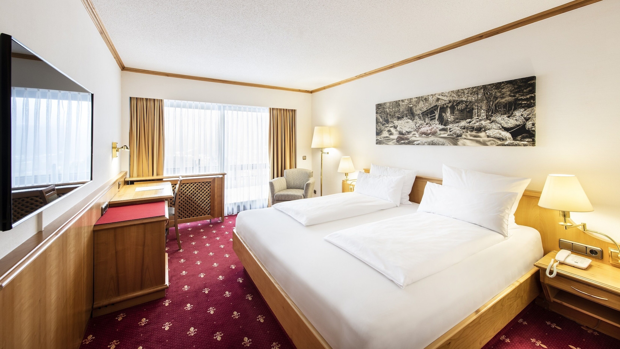 套房， 双浴室 （Sonnenhof）