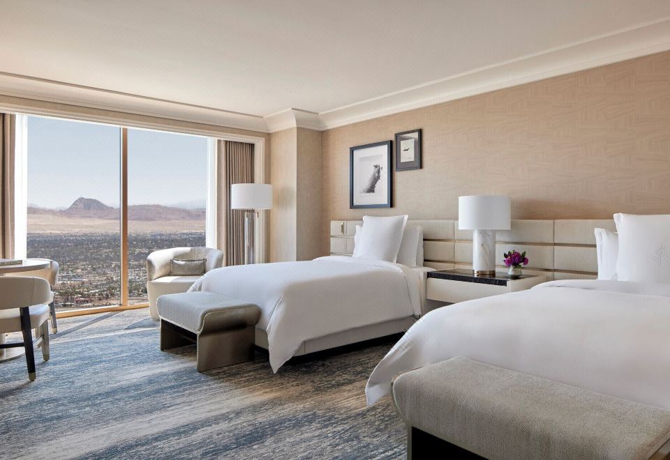 體育場景兩張雙人床房