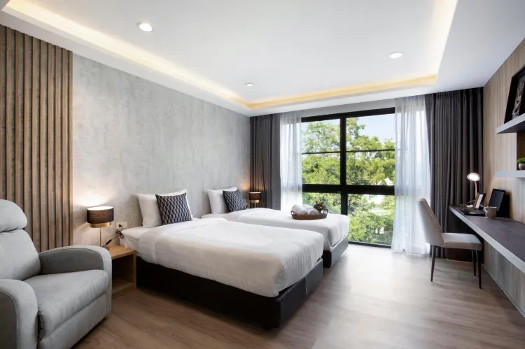 ห้องสวีทแบบหนึ่งห้องนอนเตียงคิงไซส์