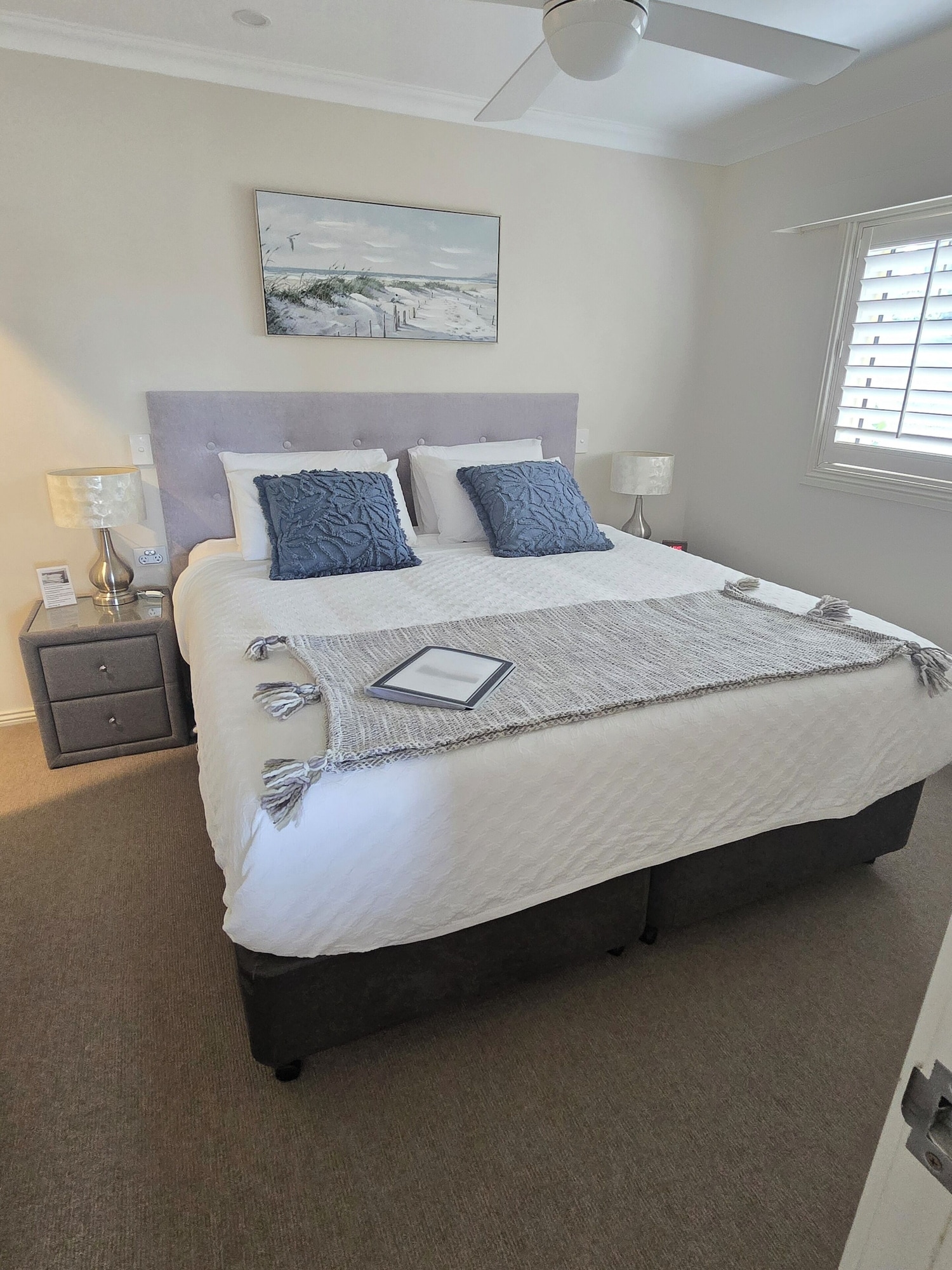 甄选公寓，1特大床，湾景，海滨