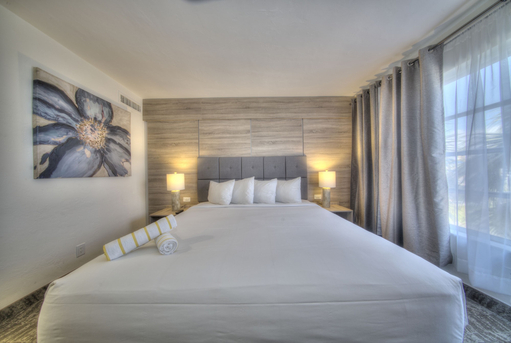 标准公寓式客房， 1 张特大床