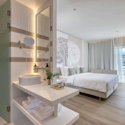 Superior Double Room with Balcony and City Views on High Floors- 1 Queen Bed and Single Sofa Astir Promo Code