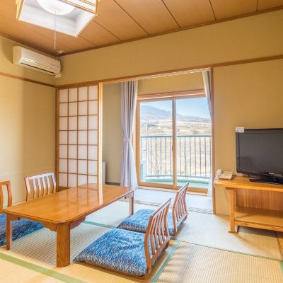 本館ローフロアスタンダード、和室風呂付き、山の景色 八ヶ岳グレイスホテル クーポン