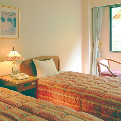 Western-Style Room [Momiji-Kan] [Twin Room] [Non-Smoking] 寸又峡温泉 翠紅苑 クーポン