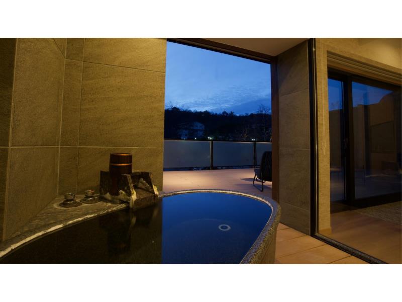 豪华双床房，带露天风吕