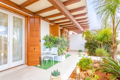 带露台的双人房