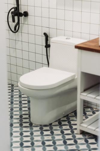 带山景的双人间