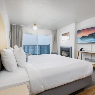 Deluxe Suite, Fireplace, Ocean View Surfland Hotel Promo Code