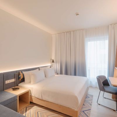 Queen Accessible Room With Sofa Hampton by Hilton Munich City North Promo Code