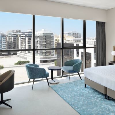Superior King Bed Room With City View Courtyard by Marriott World Trade Centre, Dubai Promo Code