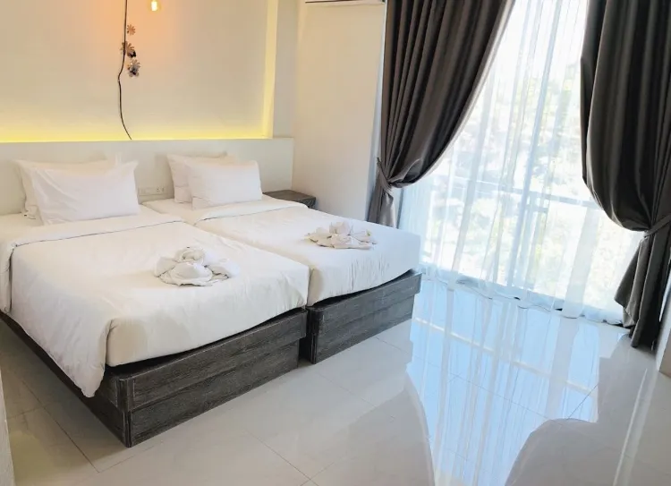 ห้องดีลักซ์ทวิน, เตียงเดี่ยว 2 เตียง, ปลอดบุหรี่