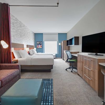 Suite With 2 Queen Beds-Hearing Accessible-Non Smoking Home2 Suites by Hilton Raleigh North I-540 Promo Code