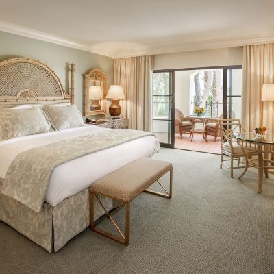 Room, 1 King Bed, Partial Ocean View, Ground Floor Santa Barbara Inn Promo Code