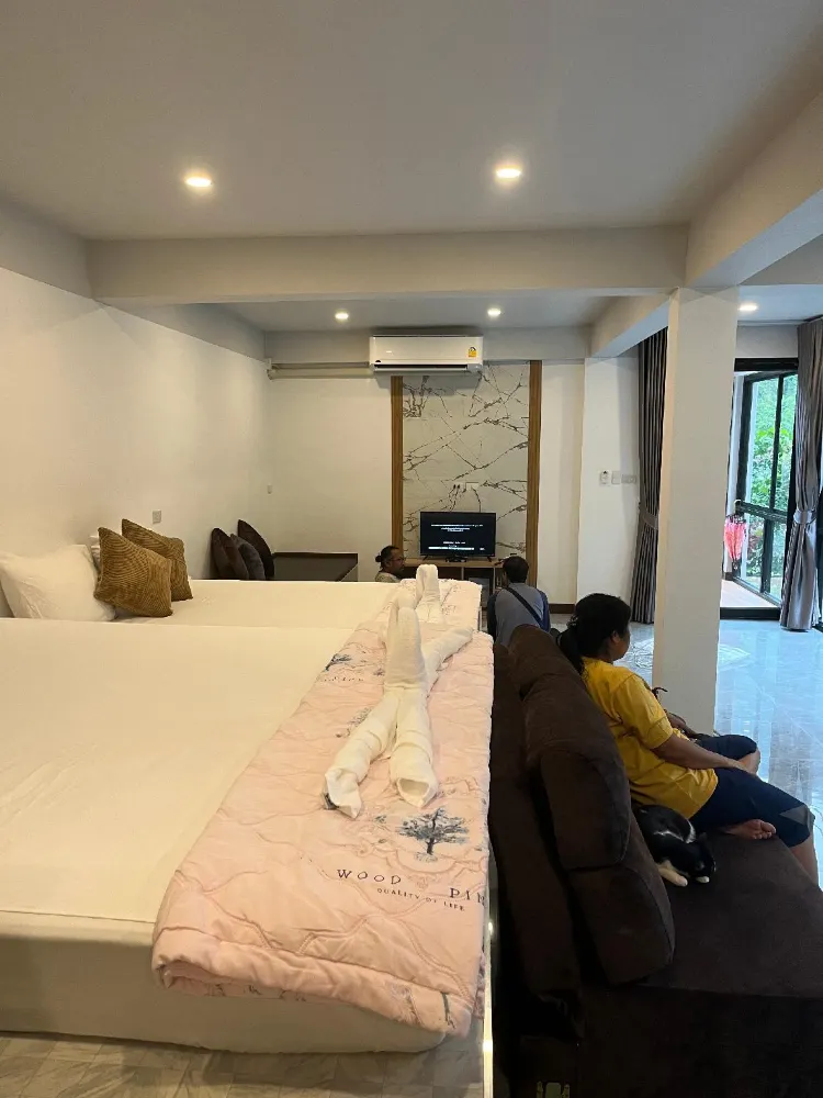 ห้องวิวสวนหย่อมที่มีลาน