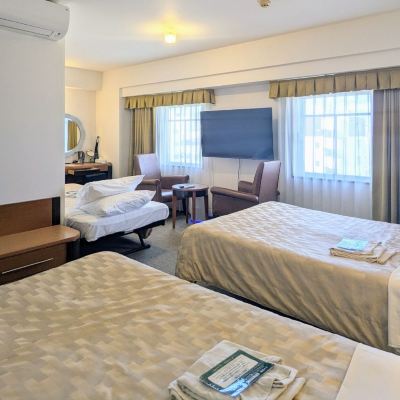 ツインルーム(バスルーム) GRGホテル 那覇東町 クーポン