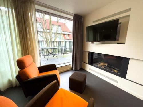 带露台的双人房