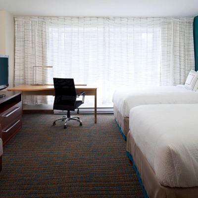 Studio with Two Double Beds and Sofa Bed Residence Inn by Marriott Montréal Downtown Promo Code
