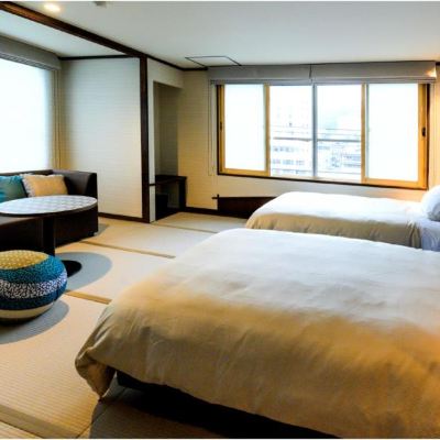 スーペリアプライベートツインルーム(シャワー付) 草津温泉 源泉一乃湯 クーポン