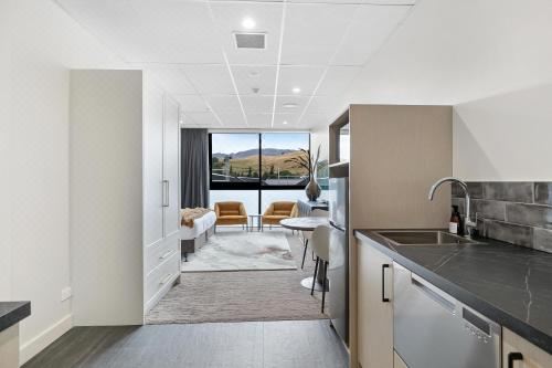 开放式客房， 山景