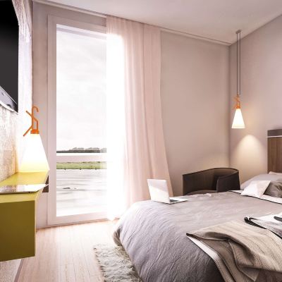 標準雙人床房 卑爾根機場舒適飯店優惠