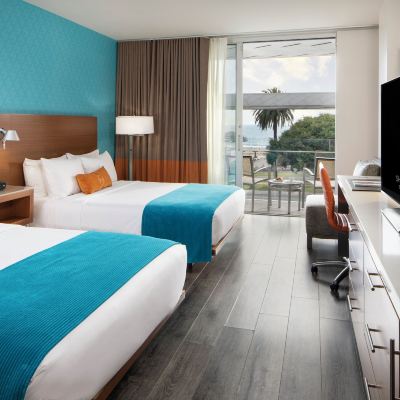 Junior Suite, 2 Queen Beds, Mobility Accessible, Partial Ocean View Shore Hotel Promo Code