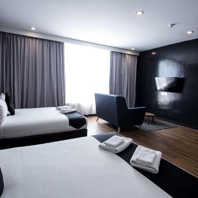 Family 2 Queen Beds Kupon Bloommaze Boutique Hotel