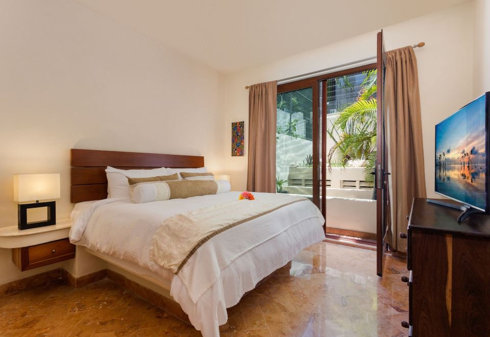 家庭公寓式客房， 2 间卧室， 花园景观