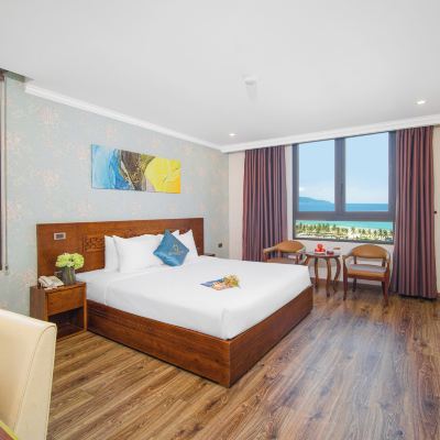華麗雙人房（1 張雙人床）, 1 張大床, 海景 格蘭德海景水療飯店優惠