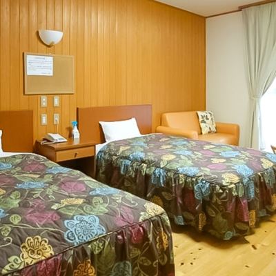 [Non-Smoking] Annex Western-Style Twin Room (2-Person Capacity) [Standard] [Twin Room] [Non-Smoking] [Mountain View] 宝泉坊ロッジ クーポン