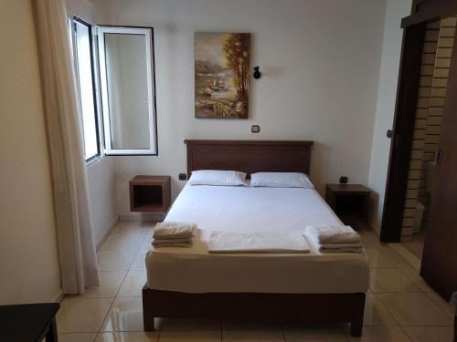 不享有景色的双人间