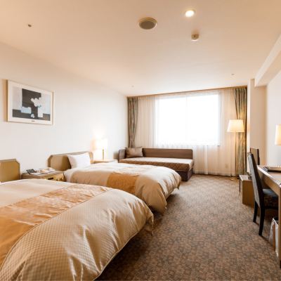 スーペリアツイン【スーペリア】【和洋折衷スタイル】【禁煙】 天然温泉リラックスパーク　テルメ金沢 クーポン