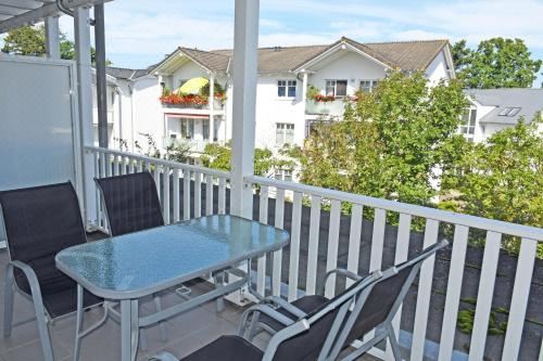 一卧室公寓（带阳台）