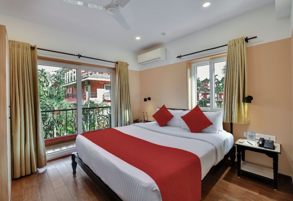 花园景两卧室家庭套房